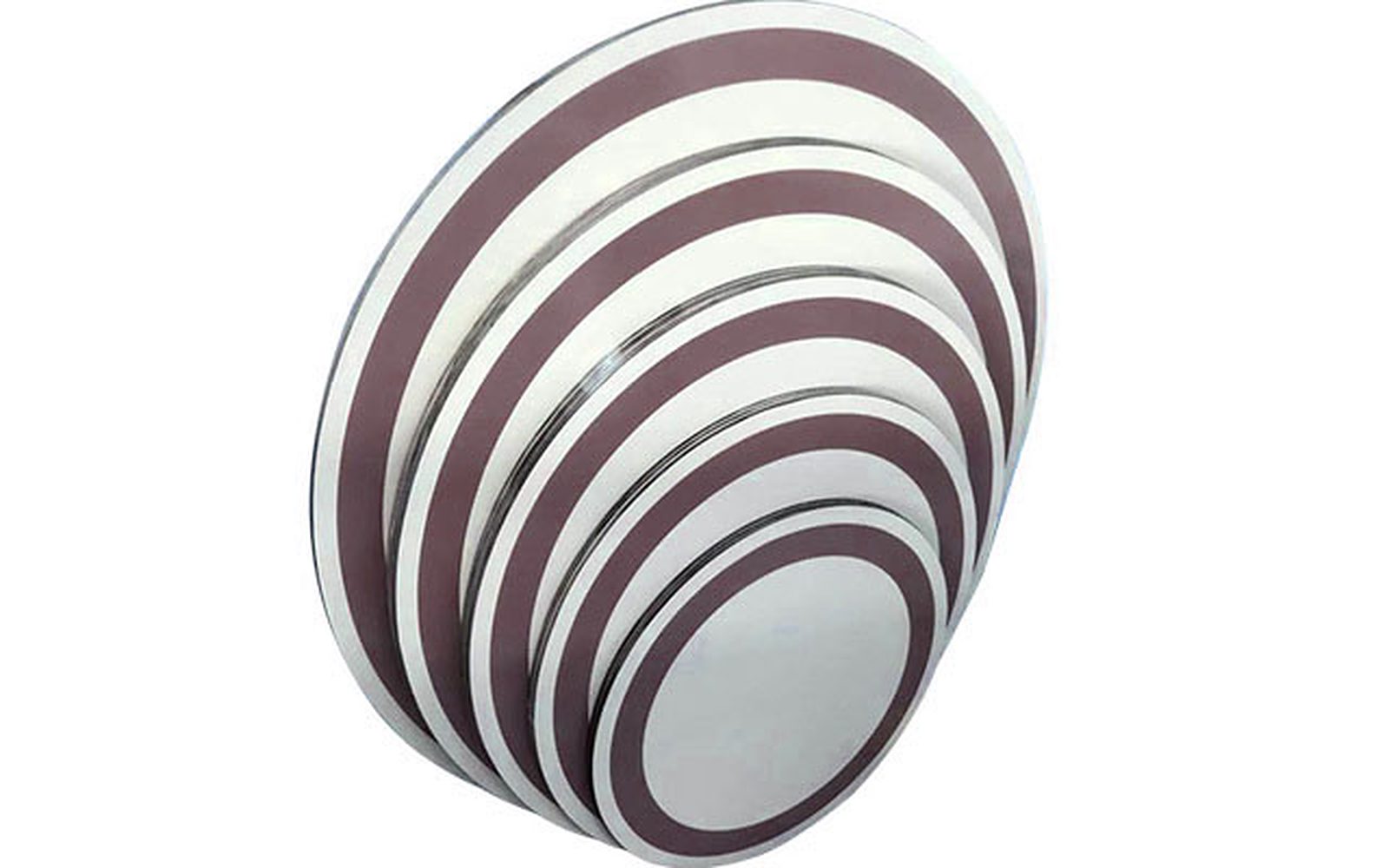 Mirror safety backing discs